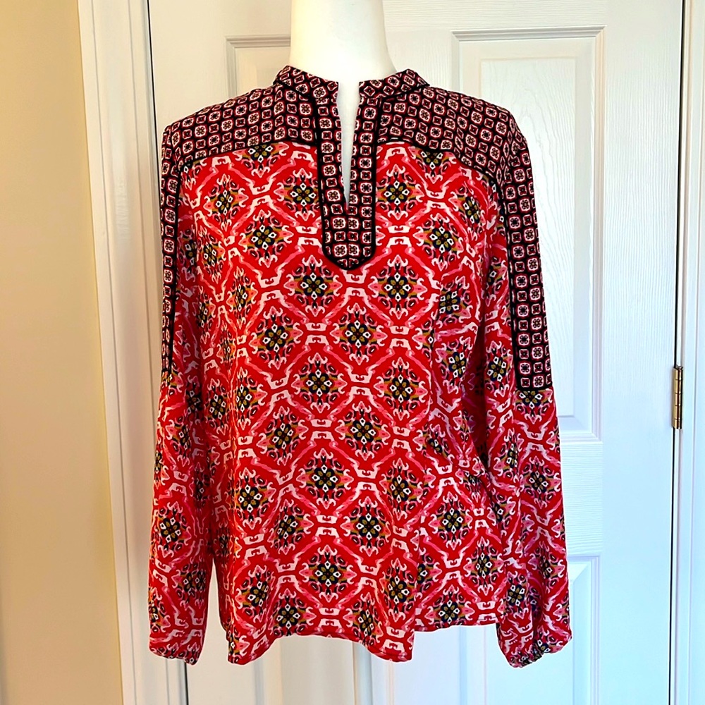 LOFT Print Blouse